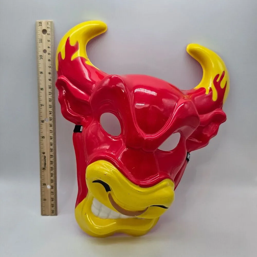 Monster Jam El Toro Loco 2024 Plastic Face Mask Bull Monster Truck Souvenir